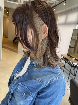 シーム(SEEM) ミディアムレイヤー×インナーカラー◇