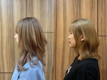 エムスリーヘアー 西千葉店(Mlll HAIR)の雰囲気（カラーリングも得意）
