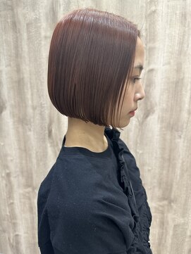 ウニレ バイ センス(unire by sense) 【ショート】コンパクトボブ/ナチュラルベージュカラー