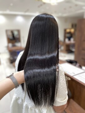 ミニヨン バイ ハピネス 高の原店(mignon by Happiness) 髪質改善　秋色　透明感カラー