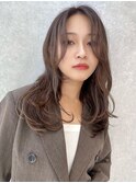イメチェン/似合わせカット/フルバング/レッドブラウン/新宿