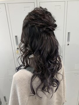 リグ 横浜(Lig.) ハーフアップ/ヘアセット/へアアレンジ/10代20代30代/横浜横浜駅