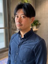 ゼストプラス(ZEST plus)&nbsp;【メンズ前下がりセンターパート】