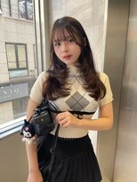 リリー(Lilley)&nbsp;マロンベージュ×姫カットレイヤー×韓国風巻き×髪質改善