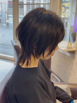 ヘアーエポック(hair epoque) 20代30代40代ストレートウルフカット