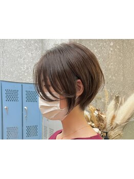 《翌日以降もずっと続く美しさ》360°どこから見ても美しく再現性の高い洗練されたショートカット[横浜]