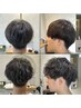 メンズカット＋パーマ【トリートメント付き】￥12100~