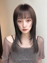 ヘアサロン エフ 渋谷(F)&nbsp;#ショコラブラウン#艶カラー#レイヤーカット