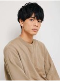 ミディアムヘア/ショコラベージュ/ボブルフ/新宿駅