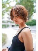 【GEEKS渋谷】ブリーチなし/くびれショート/20代30代40代/夏ヘア