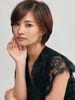 ソワネ 表参道(soigne)&nbsp;表参道大人ショートボブ顔周りレイヤーカットくびれショート30代