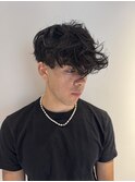 スペインカール/スパイキーショート/フェザーパーマ/ウルフE