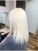 抜きっぱなしホワイトブロンド