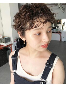 ナループロア ハチ(Nalu pu loa hachi) ショートパーマ/ミニボブ/ラインボブ/ニュアンスパーマ