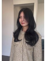 ブランシュ(BLANCHE)&nbsp;【BLANCHE】チャコールグレー×ロングレイヤー