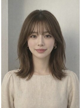 五感鷹匠 髪の診療所 伸ばしかけでも素敵なミディアムレイヤー