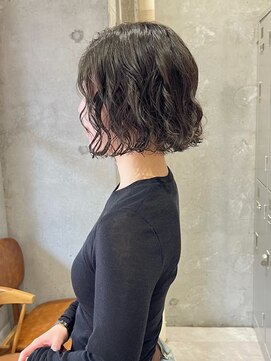 トマト(TOMTO) 【RENA】ボブパーマ_コテ巻きパーマ