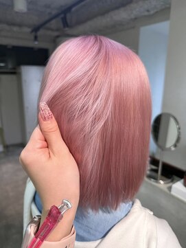 リンドトウキョウ ウメダ(LINDO TOKYO) ピンクカラー/ブリーチ2回～