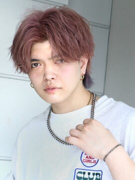 クロトヴィラ 天神大名(KUROT villa) ワイルドハルの無造作センターパート