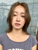 ボコカ(bococa)&nbsp;30代大人女性ミディアムレイヤー透明感カラー