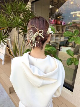 ヘアメイク ゼロ(0) 卒業式アレンジ