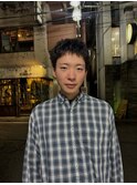 アイロンなしできまるスパイキーショート