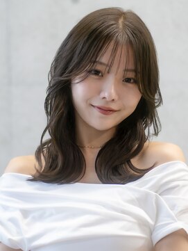 オーブ ヘアー デイジー 熊本東本町店(AUBE HAIR daisy) 20代・30代_エアリーくびれミディ