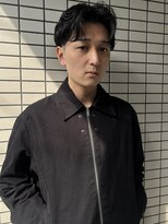サンアタゴノット(san.atagonot) ニュアンスパーマ×センターパート