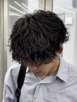 オーバル ジングウマエ(OVARL jingumae)&nbsp;シャドウパーマサーフカールフェザーパーマ縦落ちパーマ