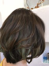 マノイ(manohi) 伸ばしかけのボブ