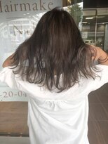 ヘアメイク シュシュ(Hair make chou chou)&nbsp;インナーカラーの入ったグレージュ【chou-chu 北林夏実】
