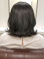 インビテーション(invitation)&nbsp;黒髪もおしゃれカラーに♪ブルーグレージュ！