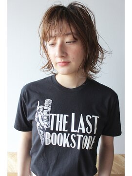 ソルト(Salt) Salt大久保◇レイヤーボブ×ゴールドベージュ3/シースルーバンク