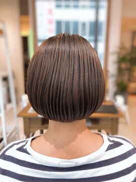 フローラビューティーヘアー(Flora Beauty Hair) 愛らしさと大人らしさを両立ボブ/20代/30代/40代/50代/岡山/表町