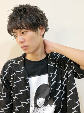 キアラ(Kchiara) クラウドマッシュ×スパイラルパーマ※Before有