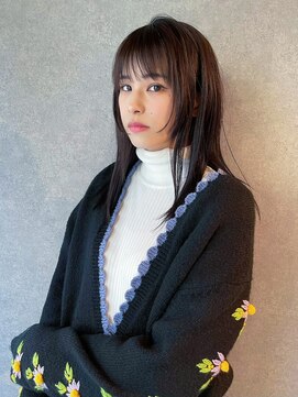 イトシテ お客様スナップ【オルチャンストレートヘア】本多身和子