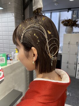 リリー(Lilley) 【lilley 高田彩乃】卒業式☆水引きヘアアレンジ(福岡/天神)