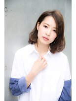 ジャン クロード ビギン 表参道店(JEAN CLAUDE BIGUINE)&nbsp;エアリーミディ＋バレイヤージュ 20代 30代 40代