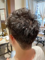 ネオリーブ ロア 鶴川店(NEOLIVE ROA)&nbsp;根元ふんわりメンズパーマ★NEOLIVE ROA