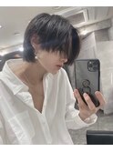 サイドパート　シースルー