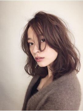 トーストアンドバナナズ 下高井戸(TOAST&BANANAS) 【ニュアンスカール】　ナチュラルミディ　【下高井戸】