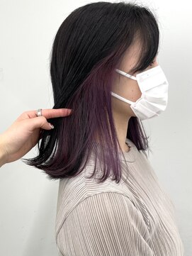 アライブ キチジョウジ(ALIVE Kichijoji) 韓国風インナーカラー×ラベンダー