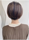【なかじま ひびき】ハイライト ショートボブ