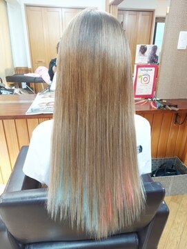 エクステンション クーチャー(Extention Cu'cha) エクステ150g インナー　ピンク　水色