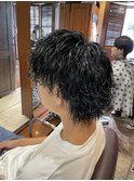 カット&波巻きスパイラルパーマ【SHOHEI】
