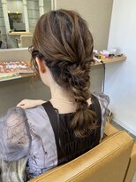 シンス(Since)&nbsp;ヘアセット/編み下ろし/ミディアム/ゆるふわ/夏目寧々