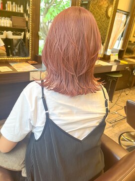 アンツ ヘアーアンドリゾート 辻堂本店(ANT'S Hair and Resort) 外ハネミディアム
