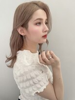 エトラ 渋谷店(etora)&nbsp;★グレーベージュミルクティーピンクニュアンスカラー　門口直詳