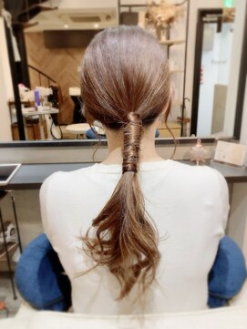 ローレルバイアイリス(Rourel by ailis) ヘアセット/ローポニー/池袋/池袋駅/ショート/ボブ/顔周り