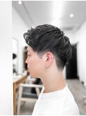 【メンズ★大名】ツーブロック×アップバング×刈り上げ×眉毛